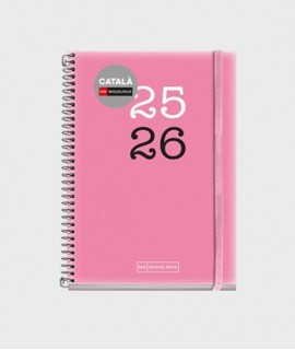 Agenda escolar activa rosa 25-26