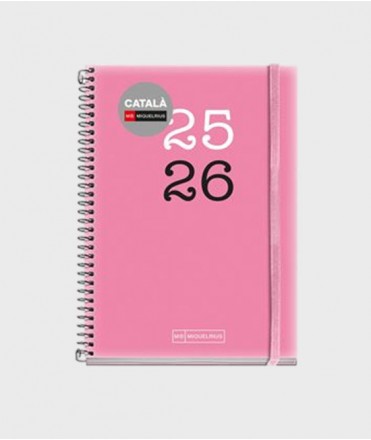 Agenda escolar activa rosa 25-26