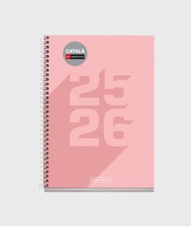 Agenda escolar Plus rosa 25-26