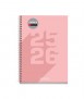 Agenda escolar Plus rosa 25-26