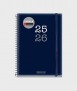 Agenda escolar Plus dia pàgina blau 25-26