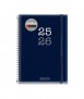 Agenda escolar Plus día página azul 25-26