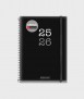 Agenda escolar Plus setmanal negra 25-26