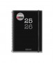 Agenda escolar Plus setmanal negra 25-26