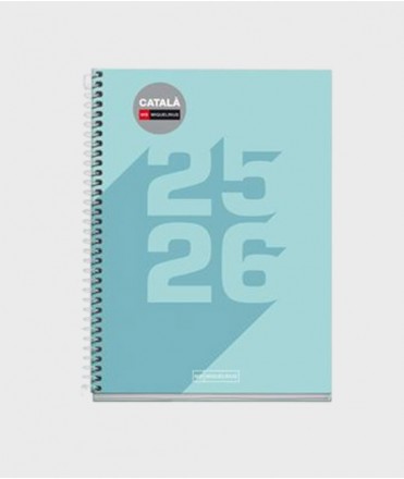 Agenda escolar Plus azul 25-26