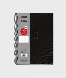 Agenda escolar 18 meses Dots 25-26