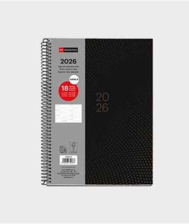Agenda escolar 18 mesos Dots 25-26