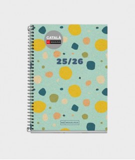 Agenda escolar 10 meses Confetti 25-26