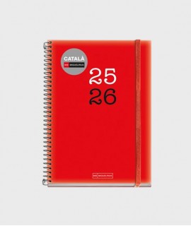 Agenda escolar College roja 25-26