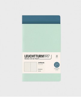 Pack 2 cuadernos verdes A5 con puntos