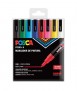 Estuche 8 rotuladores Posca PC-3M colores básicos