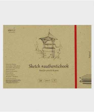 Bloc de dibujo papel gris natural 100g