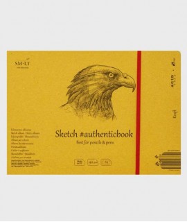 Bloc de dibujo kraft natural 185g