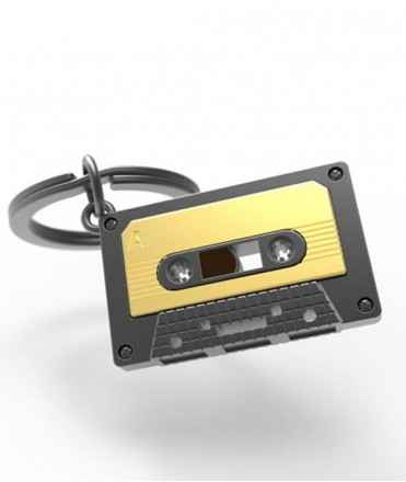 Llavero metalmorphose tocadiscos negro