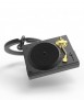 Llavero metalmorphose tocadiscos negro