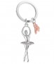 Llavero metalmorphose ballet rosegold
