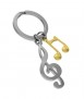 Llavero metalmorphose clave de sol