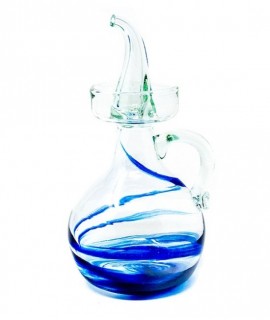 Setrill de vidre Mar Blau petit