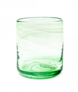 Vaso de vidrio Mar Verde