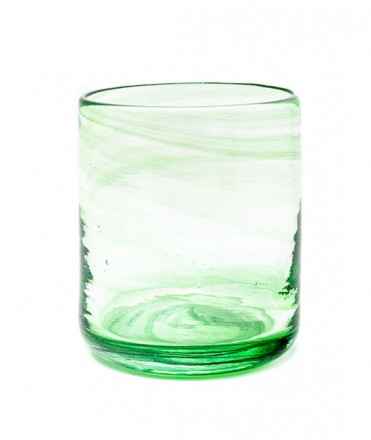 Vaso de vidrio Mar Verde