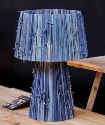 Lámpara Jeans curro Claret con Fundación Arrels