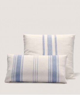 FUNDA DE COIXÍ EUNOIA BLANC I BLAU, TEIXIDORS