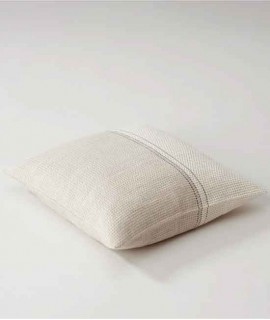 FUNDA DE COIXÍ D'ABORD GRIS I CRU, TEIXIDORS