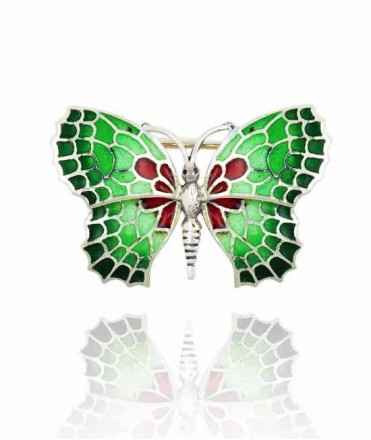 Fermall Papallona Petita, Verd-Vermell