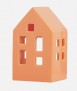 Caseta per espelma 'Nyhavn' Peach