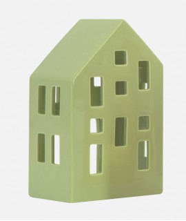 Casita portavelas 'Nyhavn' Lime