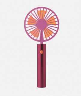 Ventilador recarregable 'Flow' berry