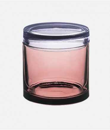 Pot de vidre decoratiu "S"