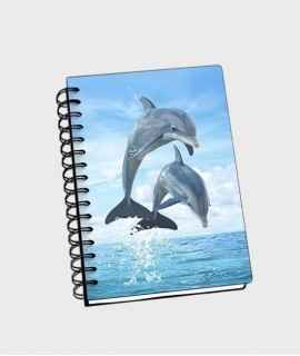 Libreta espiral A6 Dolphin Jumpers
