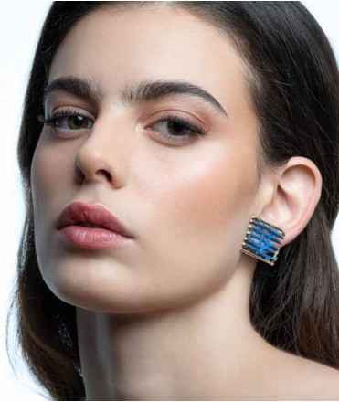 Pendientes cuadrados, Bambú