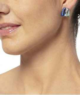 Pendientes bronce, océano