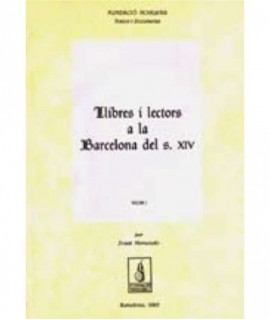 Llibres i lectors a la Barcelona del segle XIV