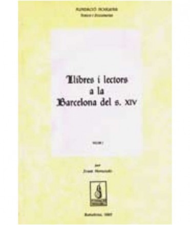 Llibres i lectors a la Barcelona del segle XIV