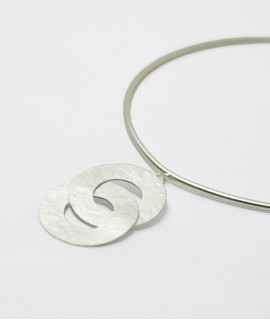 Collar Amelia, Plata