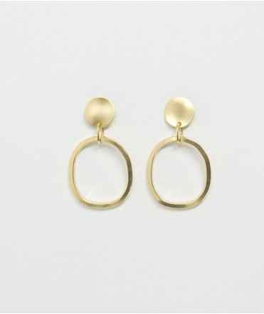 Pendientes Sabrina, oro