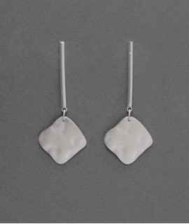 Pendientes Nausica, plata