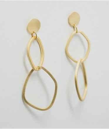 Pendientes Nino A, oro