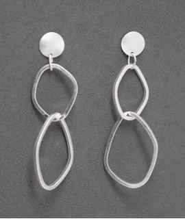 Pendientes Nino A, plata