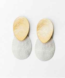 Pendientes Rita A, oro