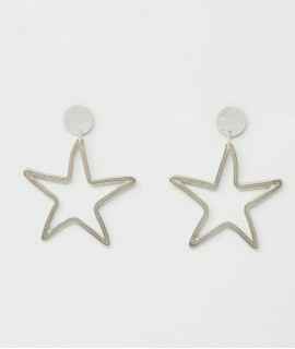 Arracades Estrella A petita, plata