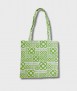 Bolsa algodon verde Multipanot