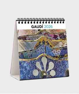 Calendari sobretaula Gaudí 2026