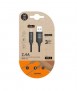 Cable Usb-c de nylon, negro
