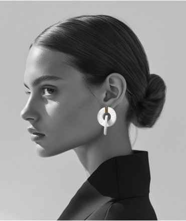 Eeeeeoh 11 círculo pequeño, blanco