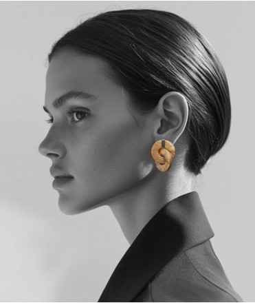 Eeeeeoh 11 círculo pequeño, oro