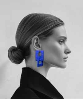 Eeeeeoh 44 rectangle gran, blau